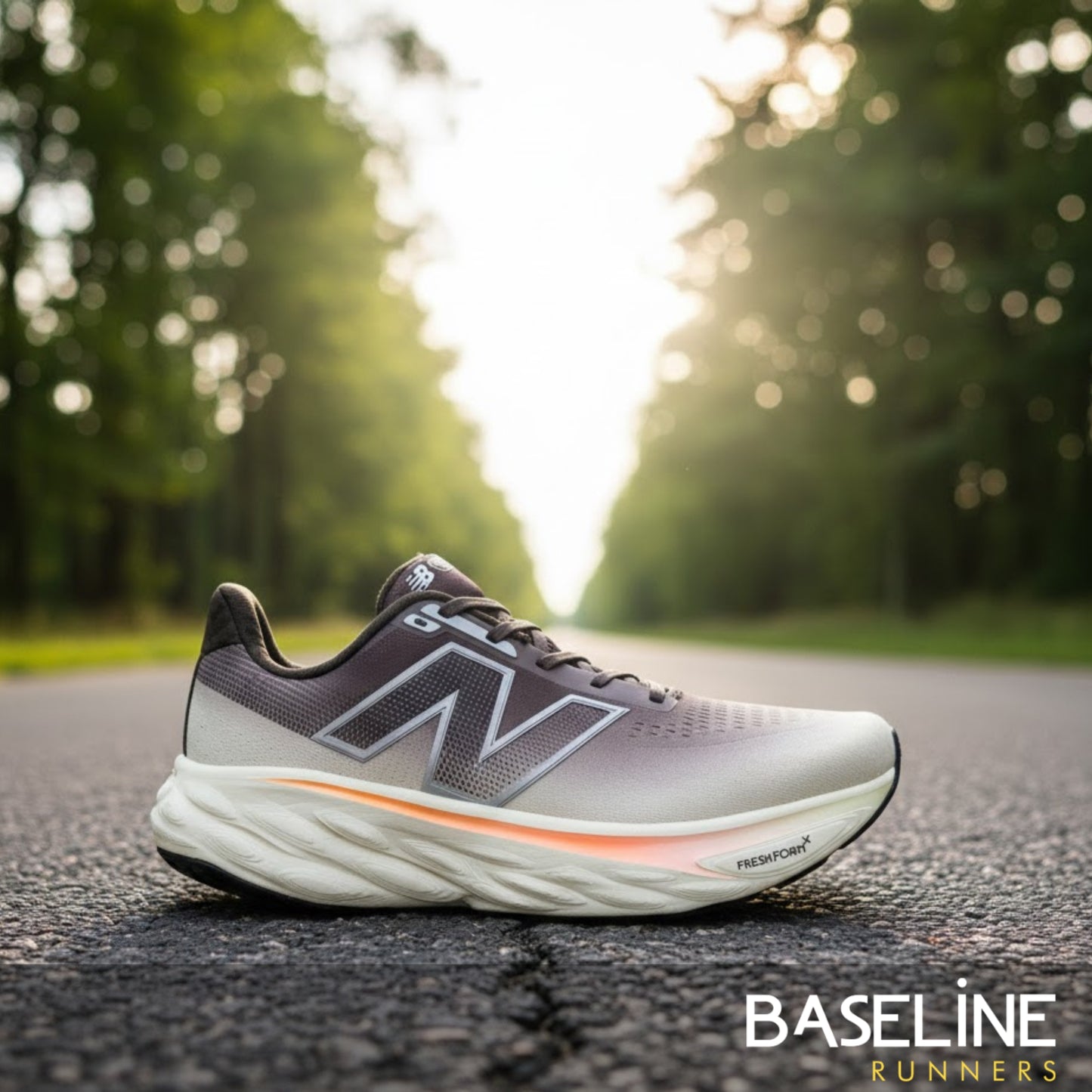 NEW BALANCE SHOE FRESH FOAM X 1080v14 MN BLACK CEMENT/ANGORA/MANGO (AW25)