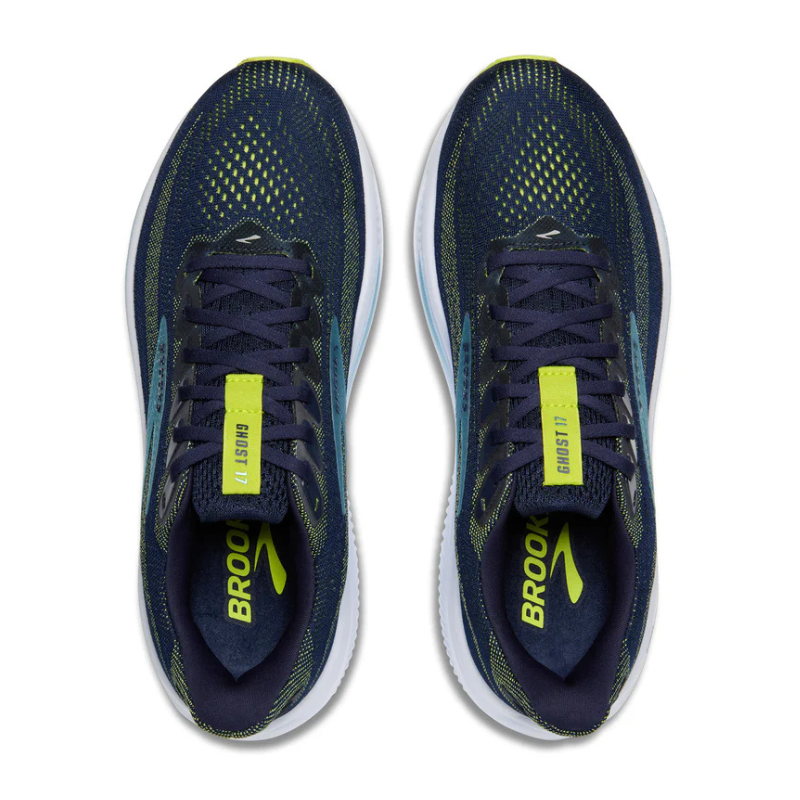 BROOKS SHOE GHOST 17 MN PEACOAT/LME/BLUE (AW25)