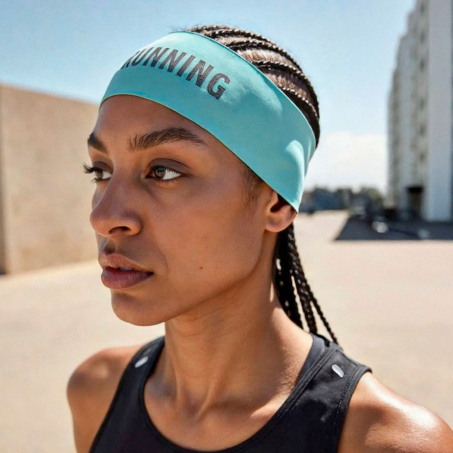 ADIDAS RUNNING HEADBAND CLIMACOOL MINT/BLACK REFLECTIVE (AW25)