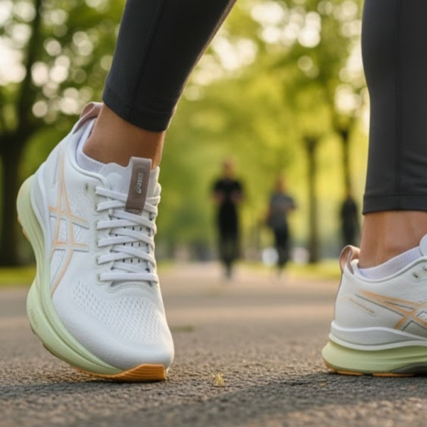 ASICS SHOE GEL-KAYANO 32 MN WHITE/ORANGE GLOW (AW25)