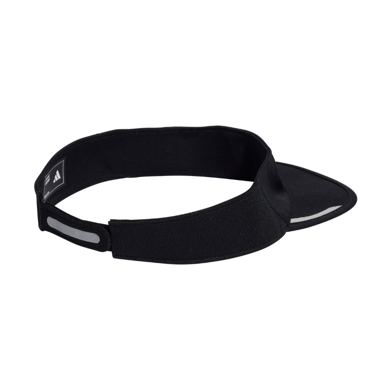 ADIDAS VISOR RUN AEROREADY BLACK/REFLECTIVE SILVER (AW25) (TBD)