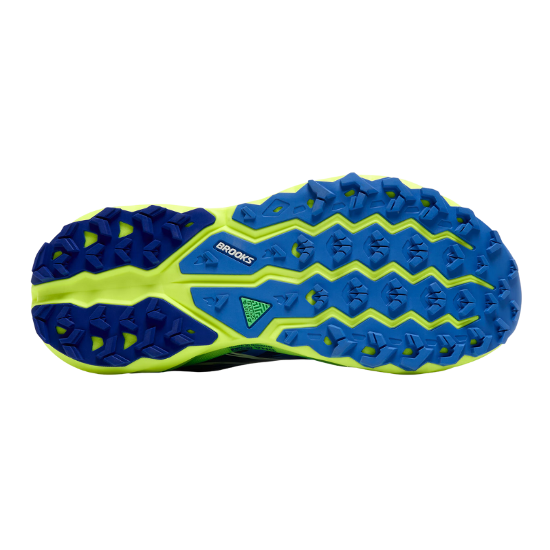 BROOKS SHOE CASCADIA 19 MN SURF THE WEB/NIGHTLIFE/WHITE (AW25)