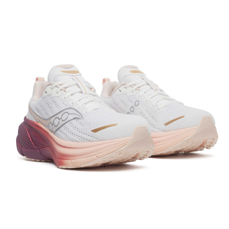 SAUCONY SHOE HURRICANE 25 WN WHITE/CAMEO (AW25)