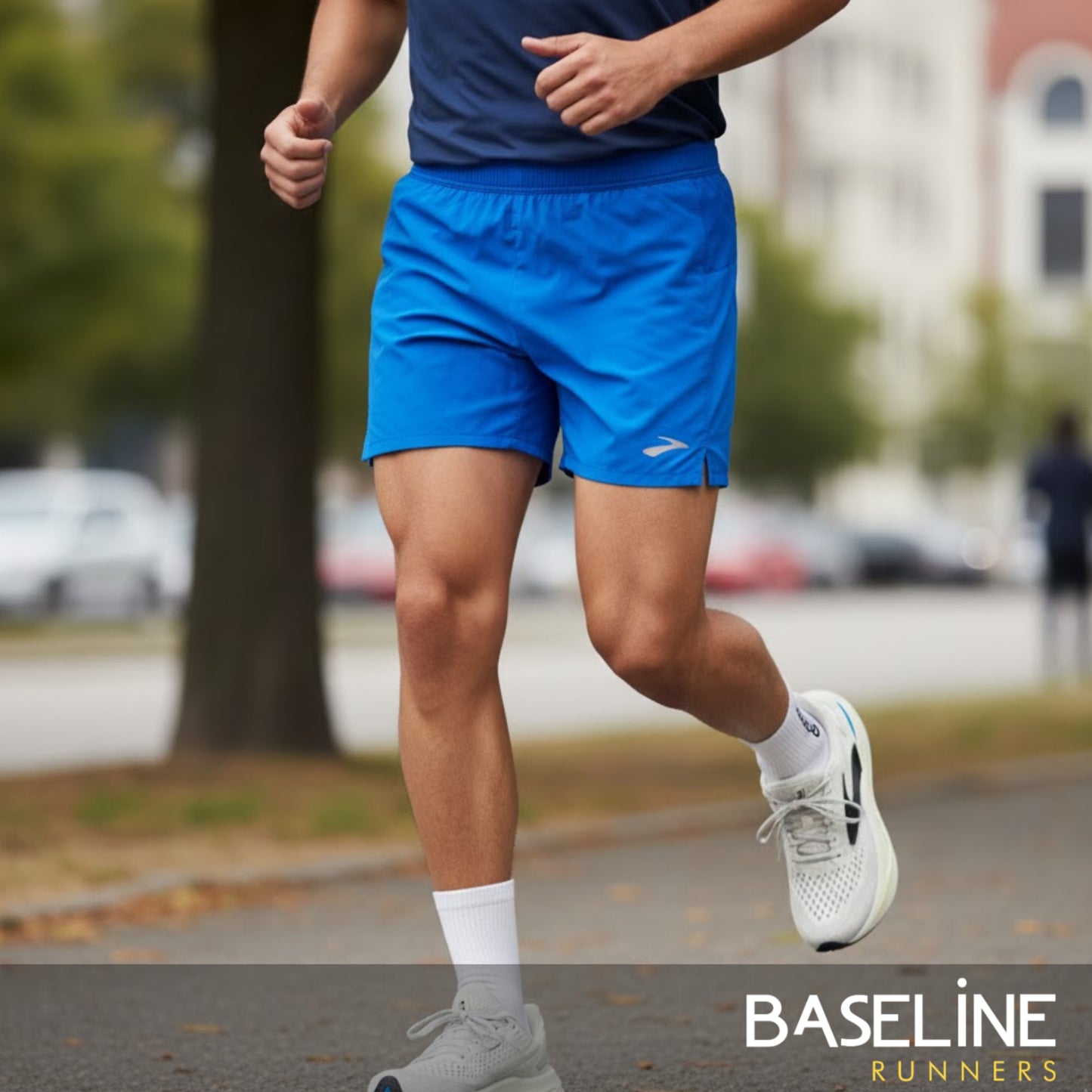 BROOKS SHORT JOURNEY 5INCH MN NEO BLUE (AW25)