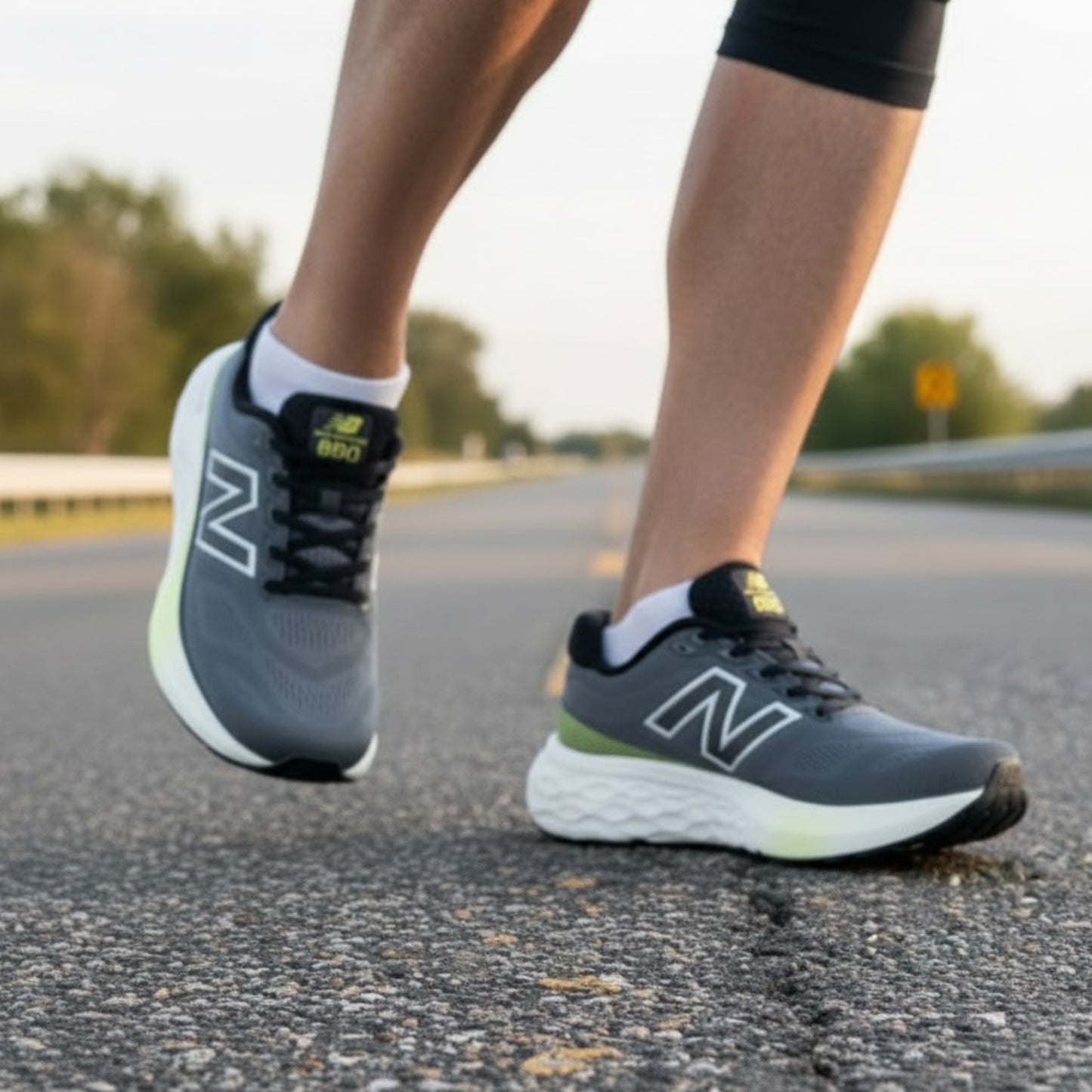 NEW BALANCE SHOE FRESH FOAM X 880v15 MN SHORELINE BLUE/BLACK/GREY (AW25)