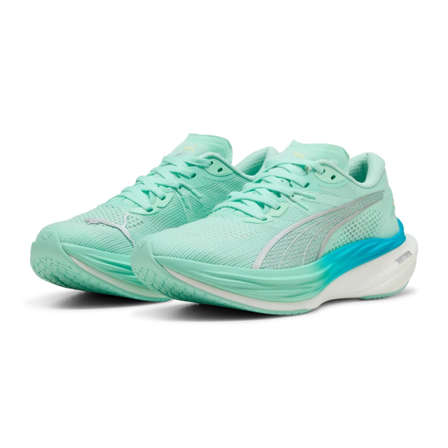 PUMA SHOE DEVIATE NITRO 3 WN MINT/SPEED BLUE (AW25)