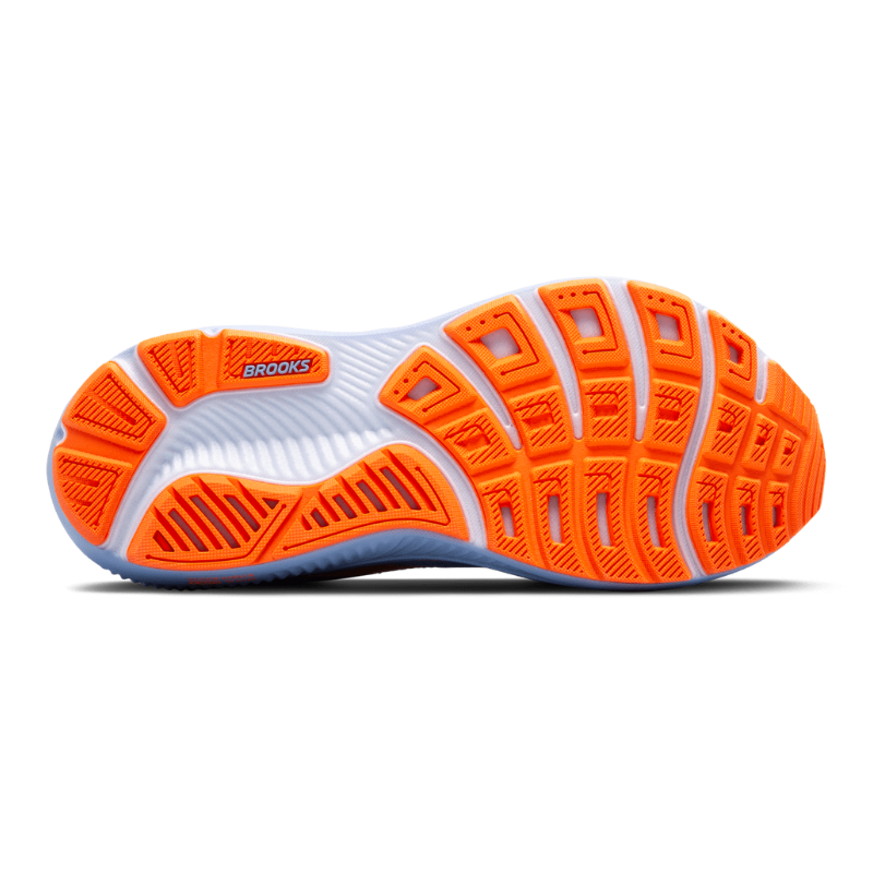 BROOKS SHOE GHOST 17 WN BLUE HERON/WHITE/ORANGE (AW25)