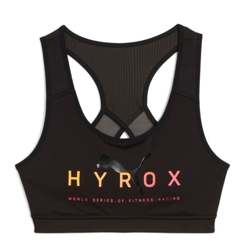 PUMA BRA RUN HYROX 4KEEPS BLACK (SS25)
