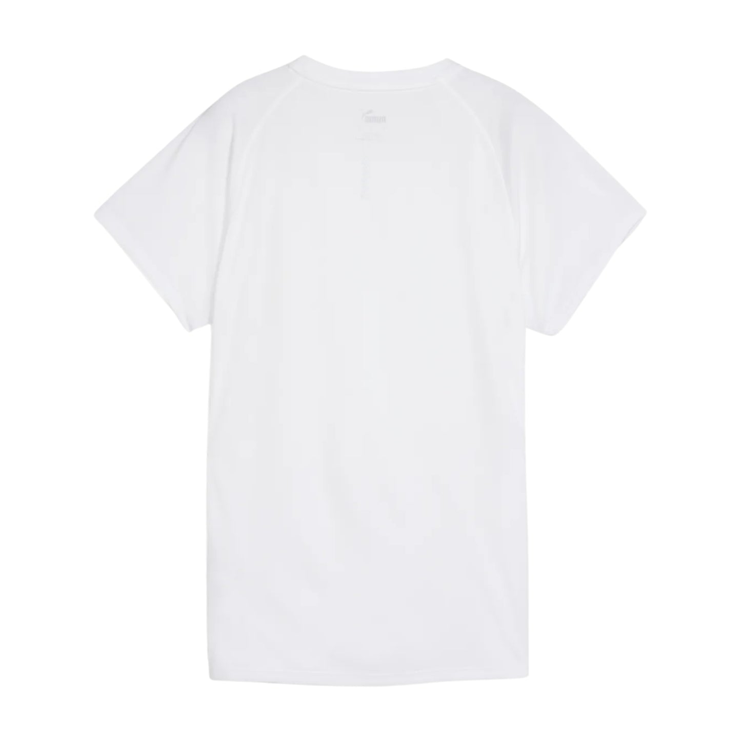 White t-shirt on a white background