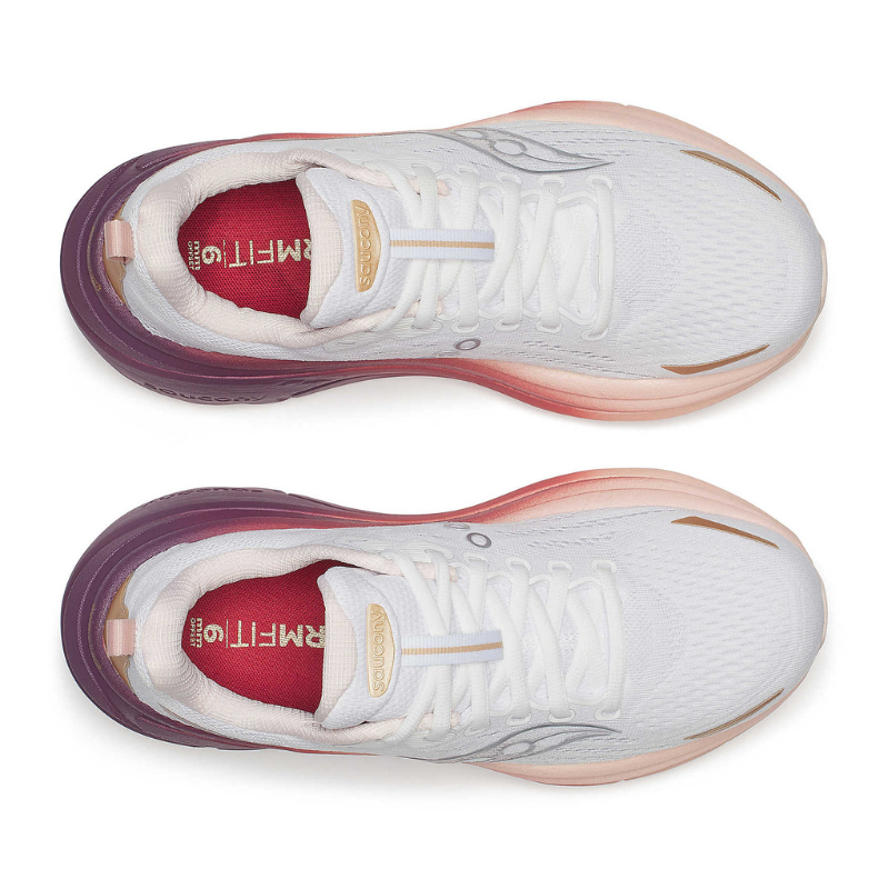 SAUCONY SHOE HURRICANE 25 WN WHITE/CAMEO (AW25)