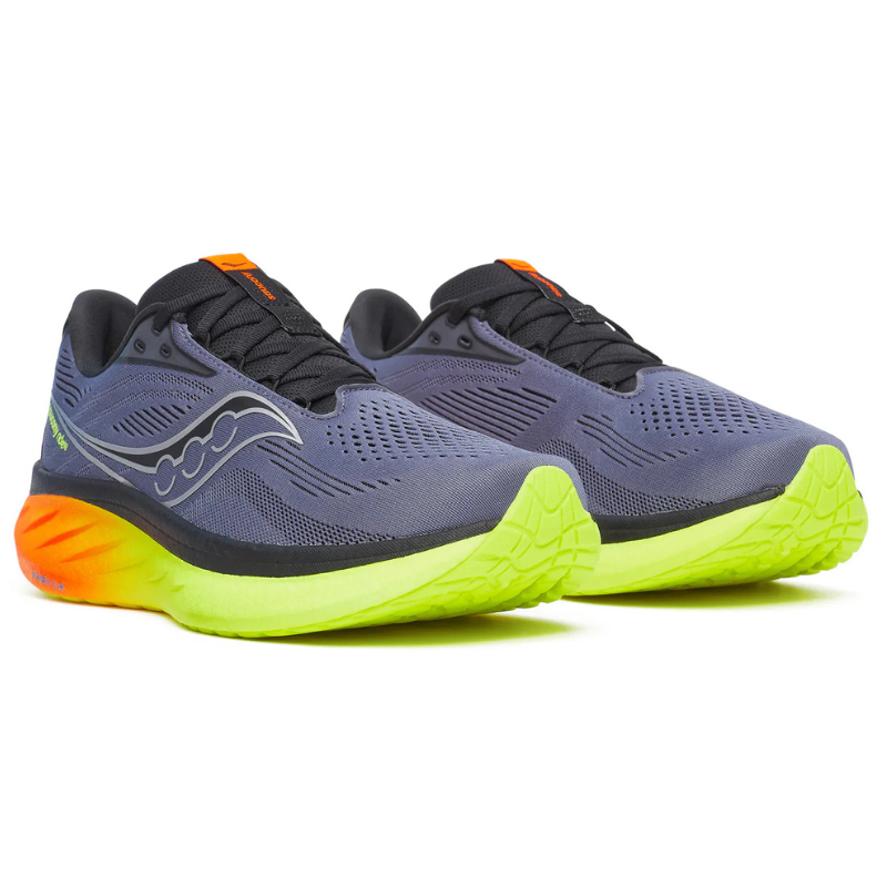SAUCONY SHOE RIDE 18 MN SHADOW/VIZI/FONCE (AW25)