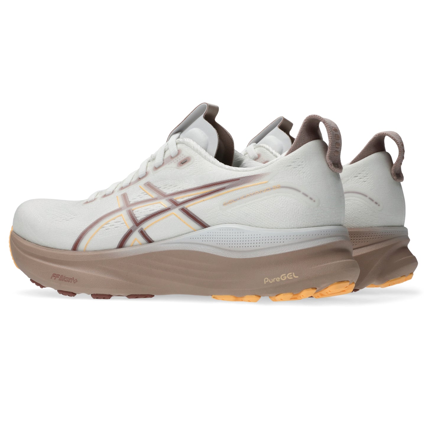 ASICS SHOE GEL-KAYANO 32 WN WHITE/ORANGE GLOW (AW25)