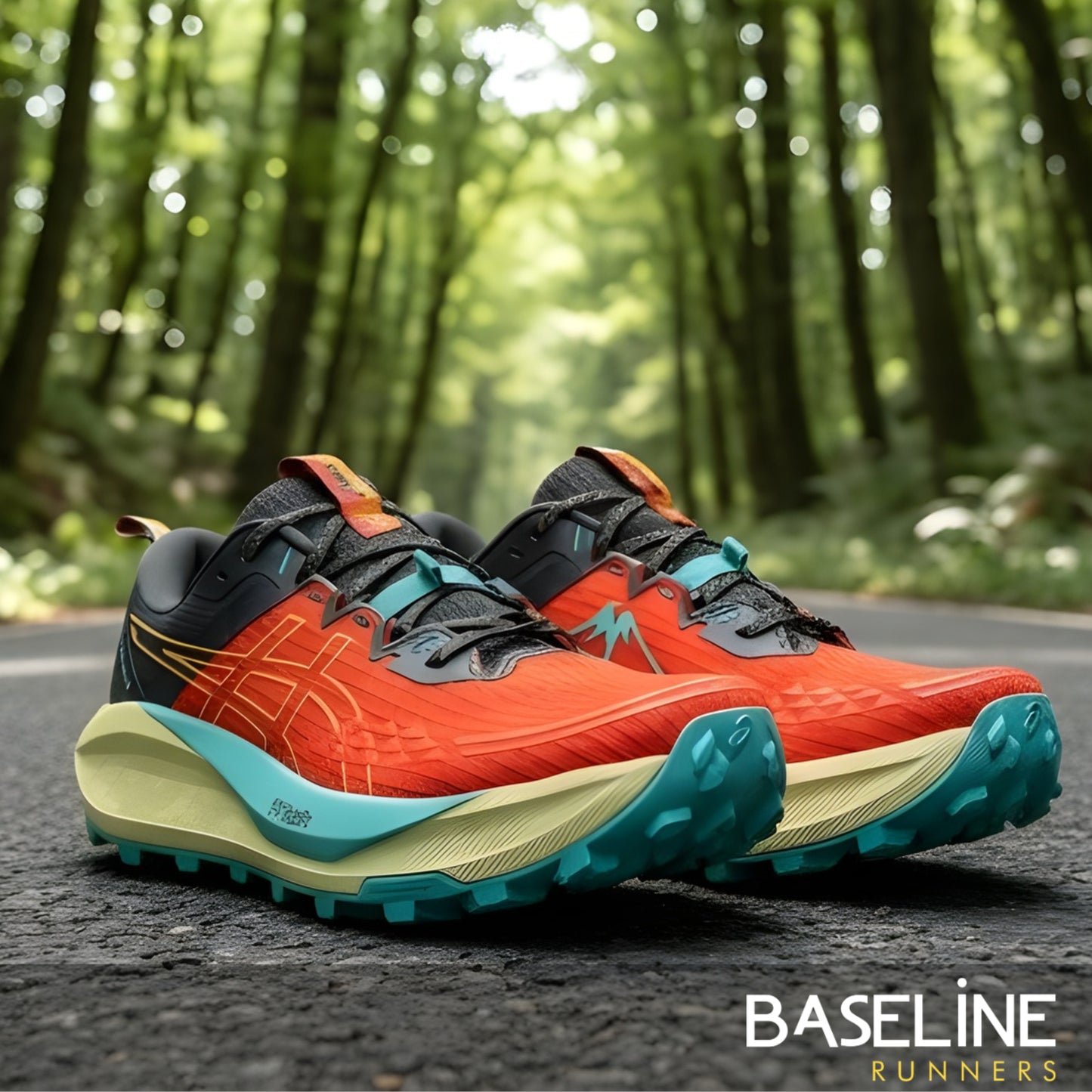 ASICS SHOE GEL-TRABUCO 13 MN PIQUANT ORANGE/SANDSTORM (AW25)