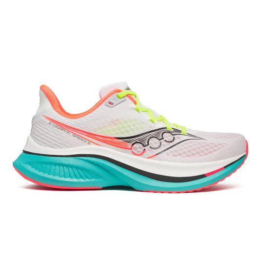 SAUCONY SHOE ENDORPHIN SPEED 5 WN WHITE/MUTANT (AW25)