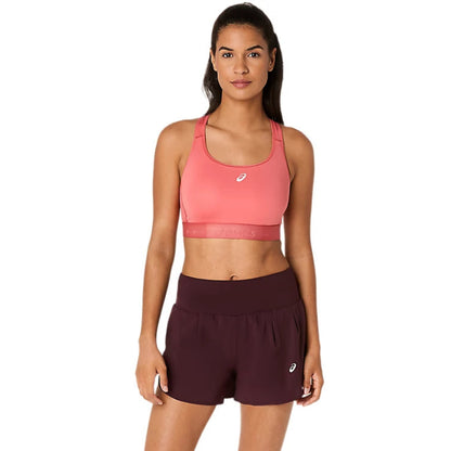 ASICS BRA ROAD COMPRESSION WN DARK PINK CLAY (AW25)
