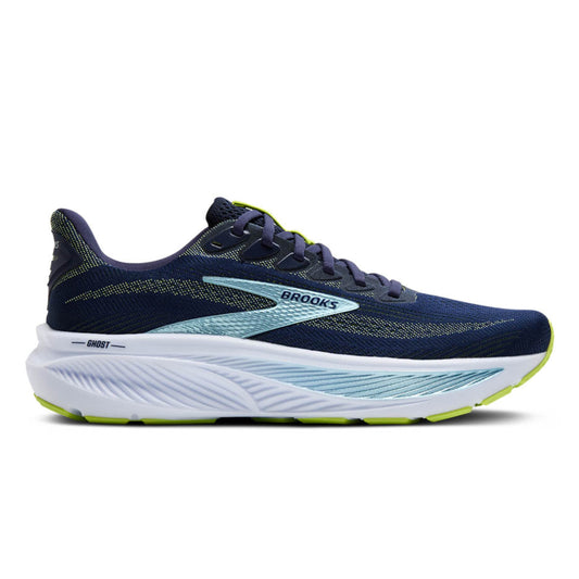 BROOKS SHOE GHOST 17 MN PEACOAT/LME/BLUE (AW25)