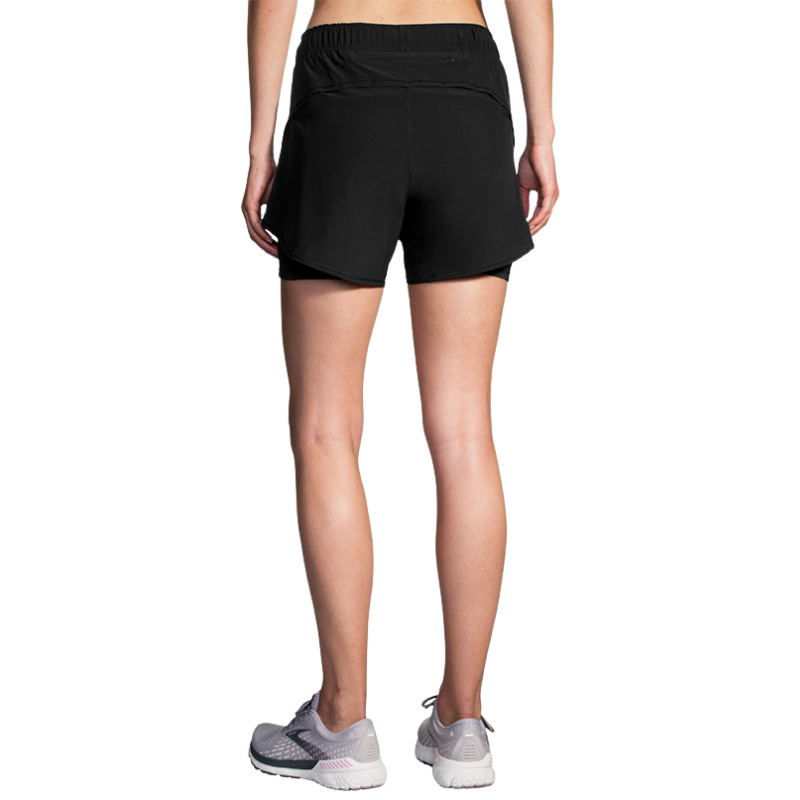 BROOKS SHORT CHASER 5INCH 2IN1 WN