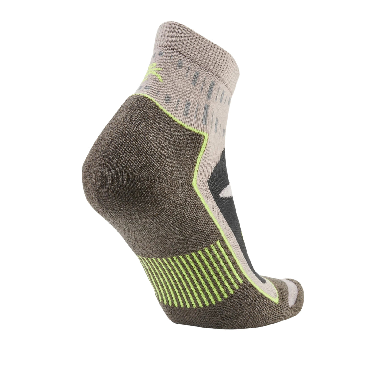 BALEGA brown sock on a white background