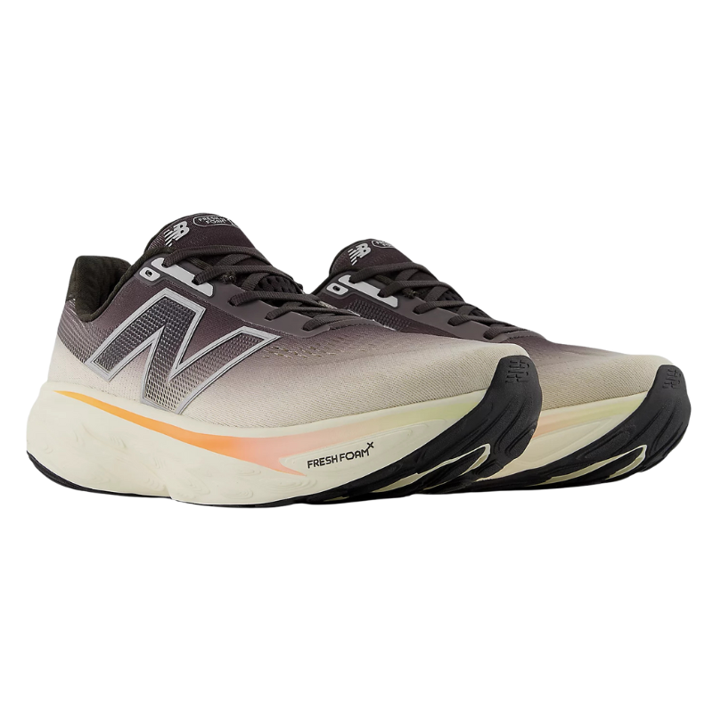 NEW BALANCE SHOE FRESH FOAM X 1080v14 MN BLACK CEMENT/ANGORA/MANGO (AW25)