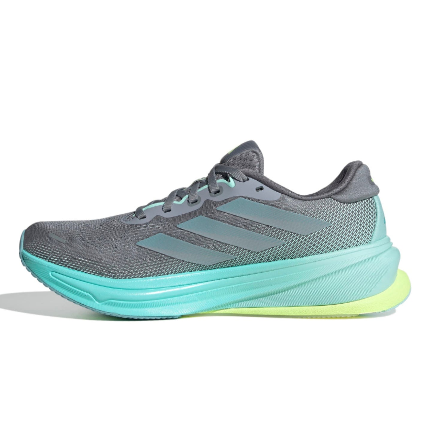 ADIDAS SHOE SUPERNOVA RISE 2 WN GREY/METALLIC/FLASH AQUA (AW25)