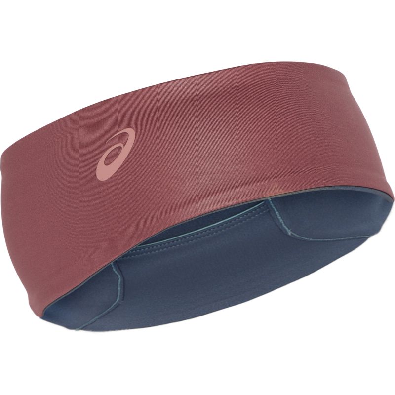 ASICS HEADBAND RUNNING NAGINO REVERSIBLE BRISKET RED/LIGHT GARNET