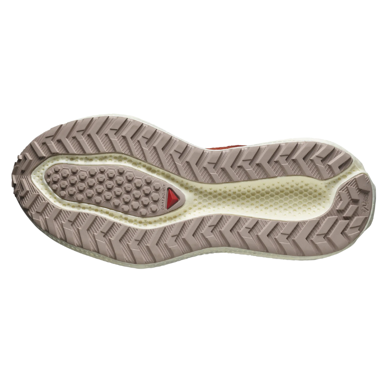 SALOMON SHOE AERO GLIDE 3 GRAVEL WN BURNT OCHRE/VANILLA/ETHEREA (AW25)