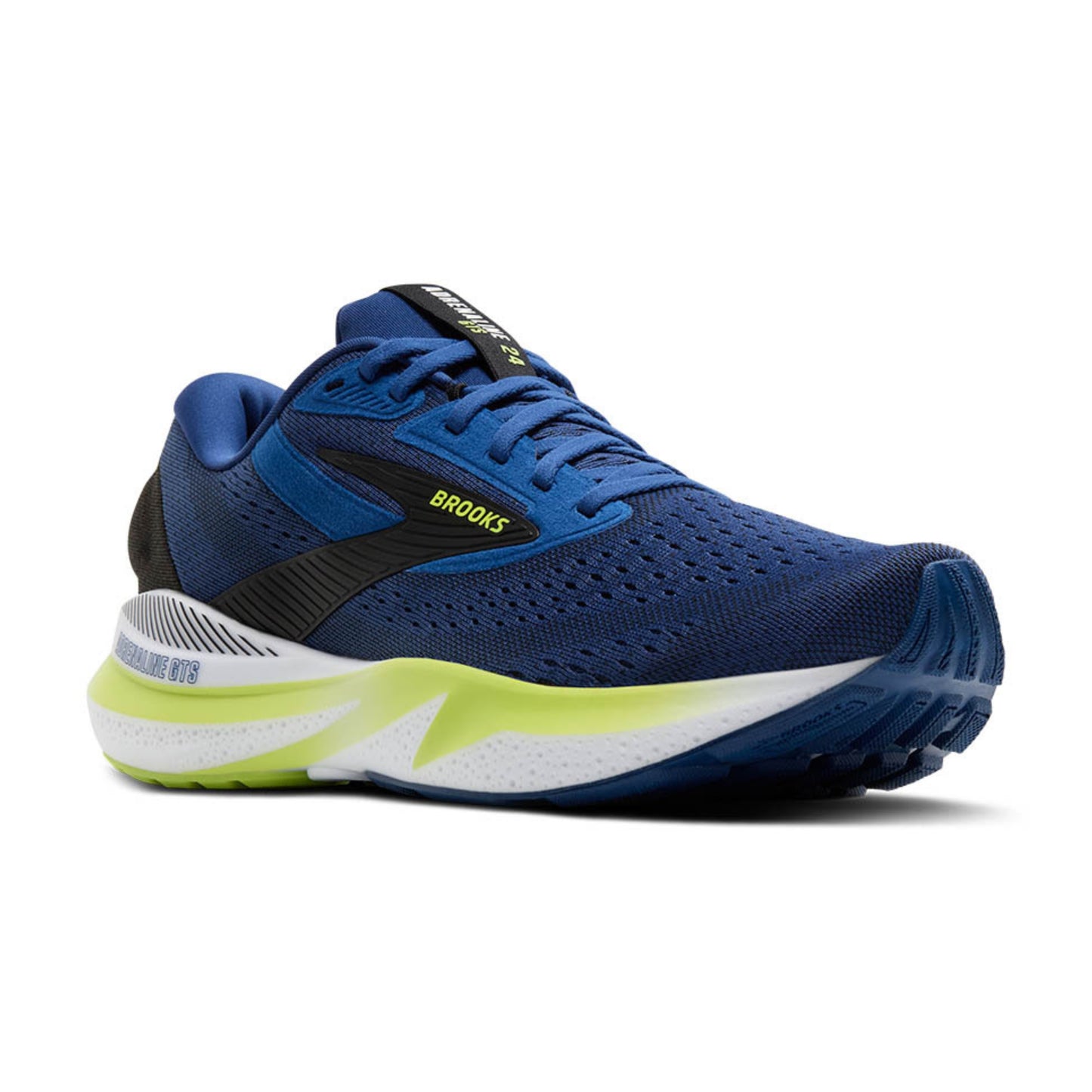 BROOKS SHOE ADRENALINE GTS 24 MN NAVY PEONY/BLACK/ACID LIME (AW25)