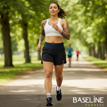 BROOKS SHORT CHASER 5INCH 2.0 WN BLACK (AW25)