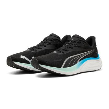 PUMA SHOE ELECTRIFY NITRO 4 MN BLACK/MINT/SPEED BLUE (AW25)