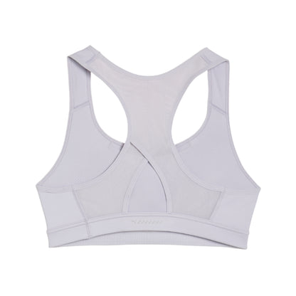 White Puma sports bra on a white background