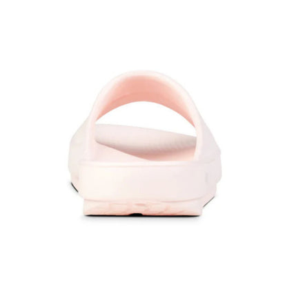 Pink sandal on a white background