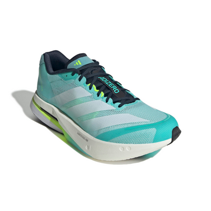 ADIDAS SHOE ADIZERO BOSTON 13 MN  AQUA/WHITE/LUCID LEMON(AW25)