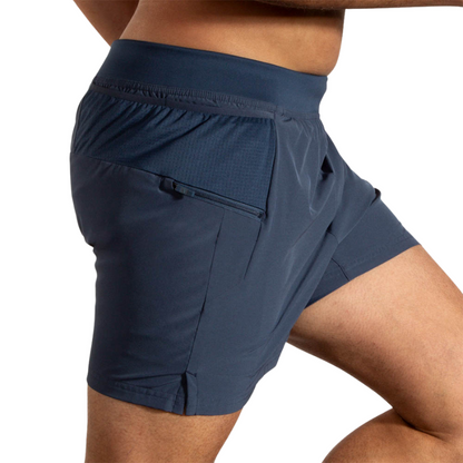 BROOKS SHORT SHERPA 5INCH 2IN1 MN