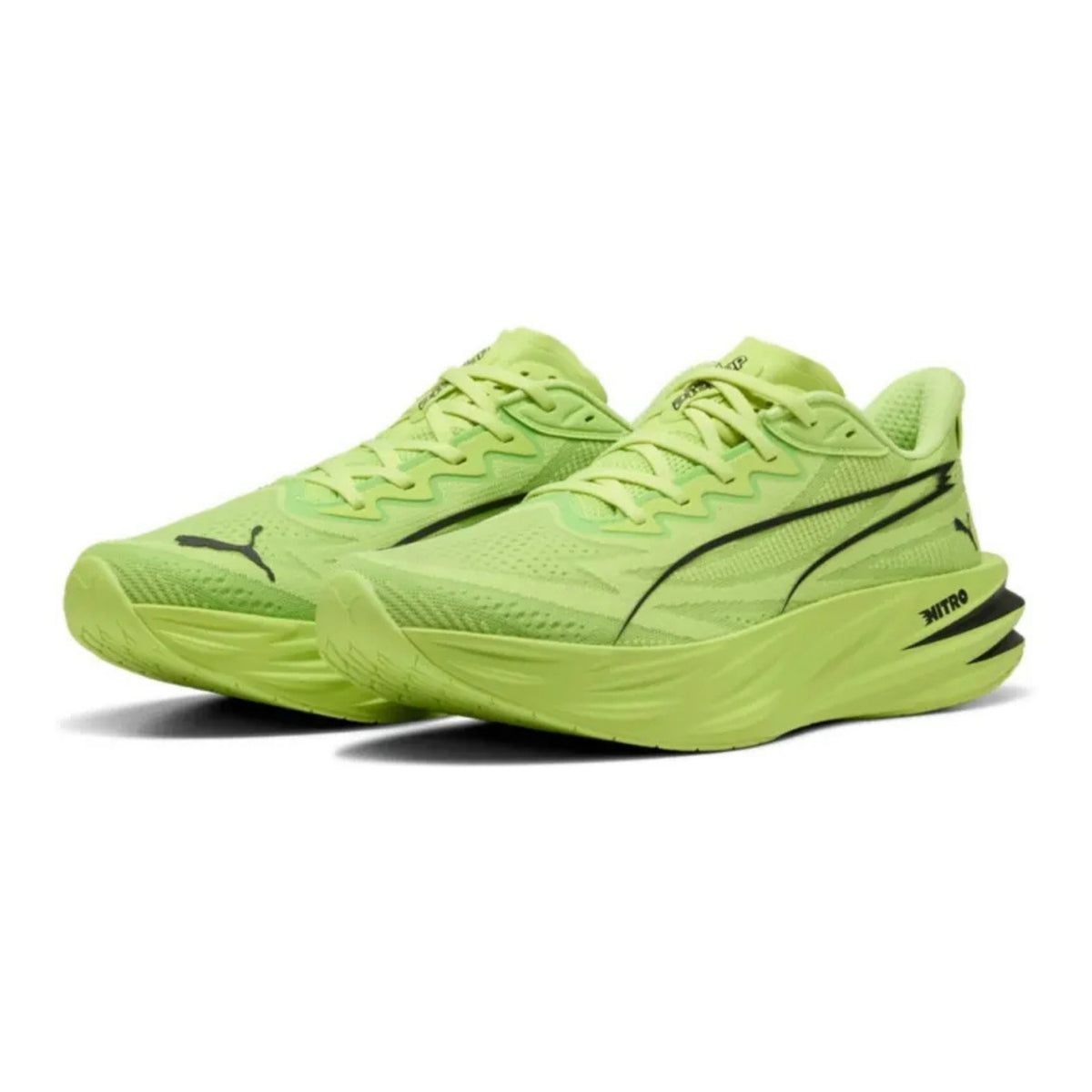 PUMA SHOE DEVIATE PURE NITRO MN SUNNY LIME/BLACK (AW26)