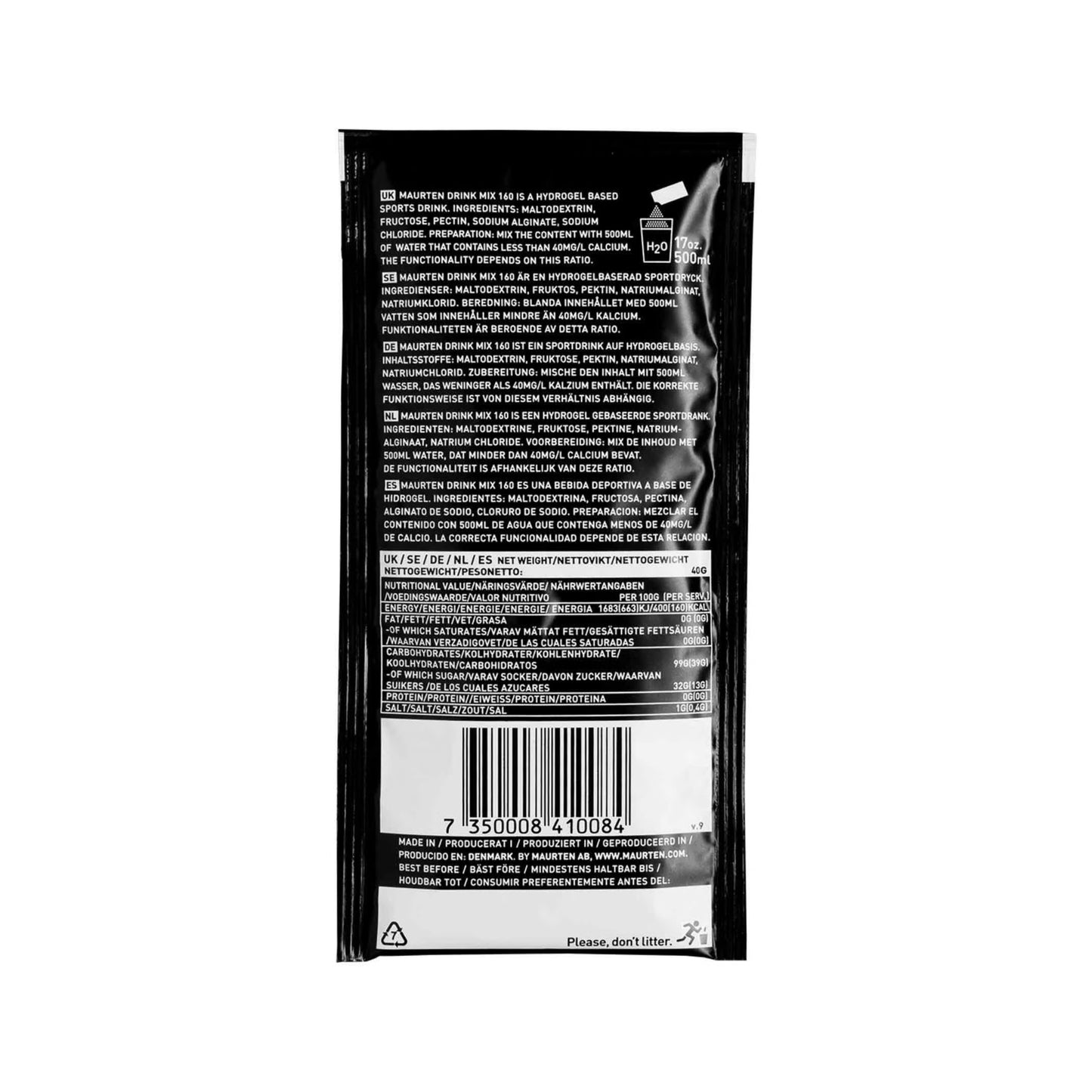 MAURTEN DRINK MIX SACHET 160