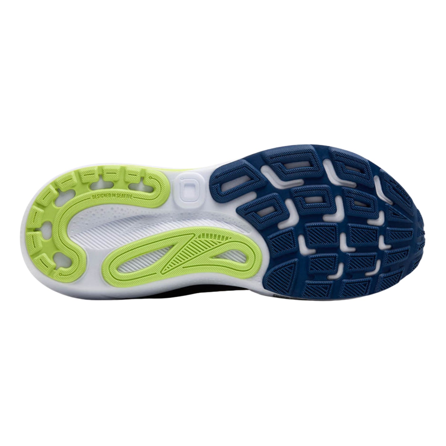 BROOKS SHOE ADRENALINE GTS 24 MN NAVY PEONY/BLACK/ACID LIME (AW25)