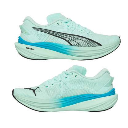 PUMA SHOE DEVIATE NITRO 3 MN MINT/SPEED BLUE (AW25)