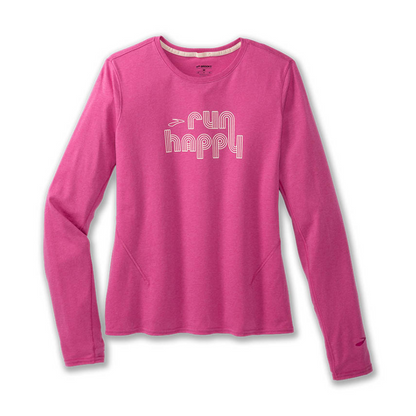 BROOKS SHIRT LONG SLEEVE DISTANCE 2.0 WN