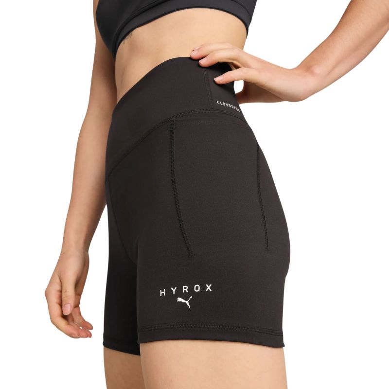 PUMA TIGHT SHORT HYROX CLOUDSPUN 3INCH BLACK