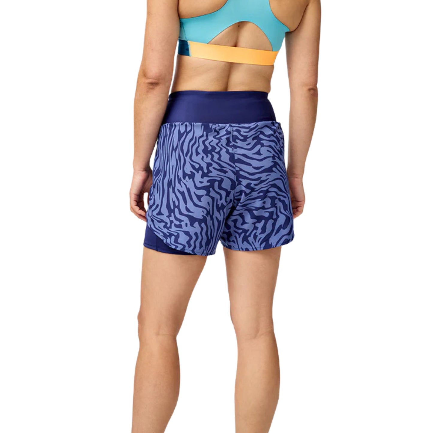 BROOKS SHORT CHASER 5INCH 2IN1 2.0 WN MIDNIGHT SPEEDSCAPE (AW25)