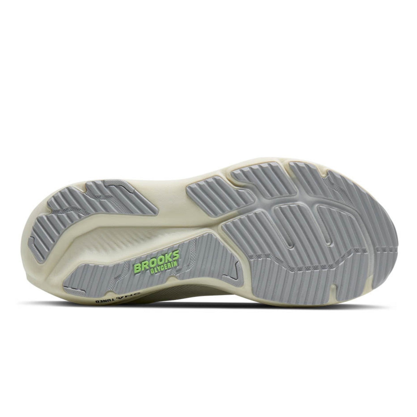BROOKS SHOE GLYCERIN 23 MN GREY/GREEN/BLACK (SS26)