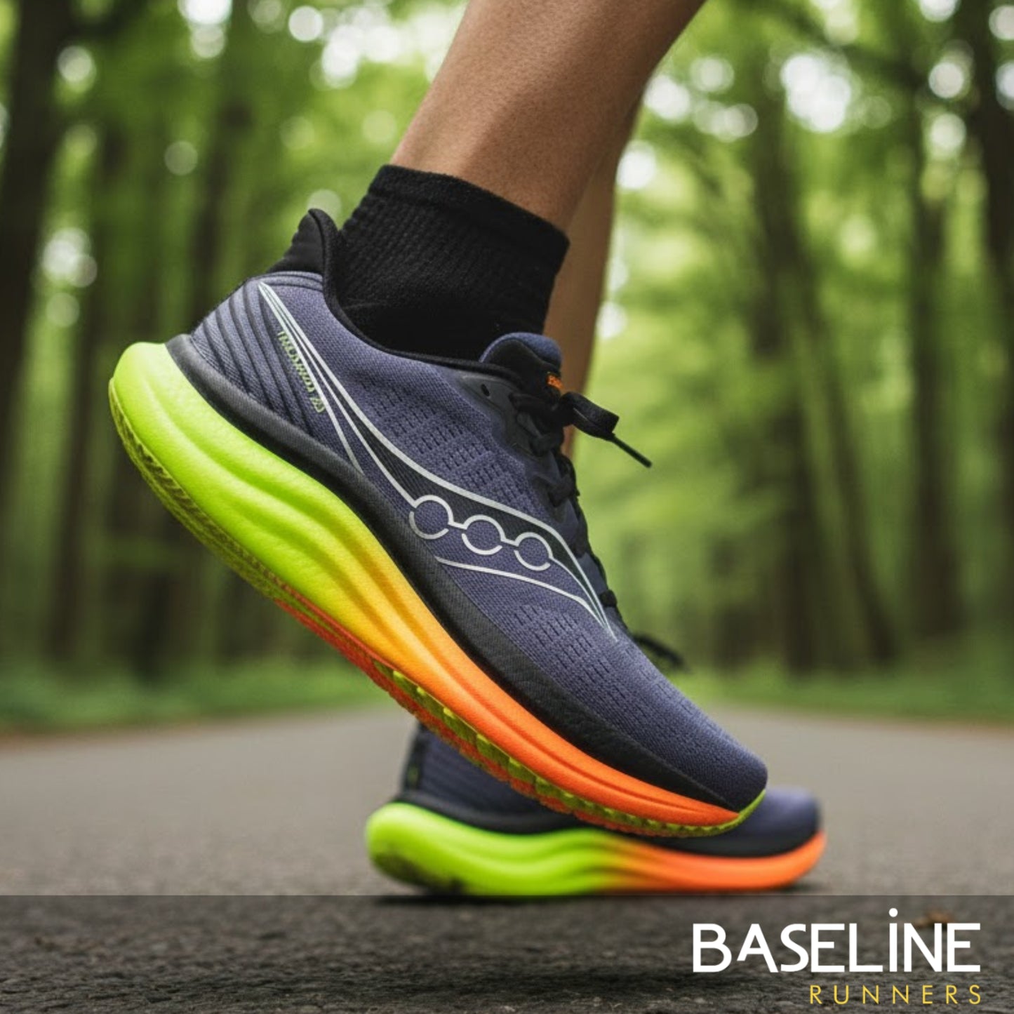 SAUCONY SHOE TRIUMPH 23 MN SHADOW/VIZI (AW25)