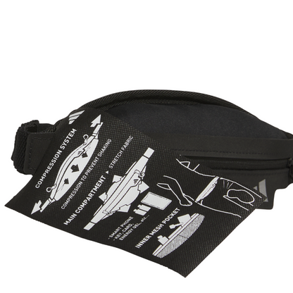 ADIDAS RUNNING BELT ADJUSTABLE BLACK (AW25)