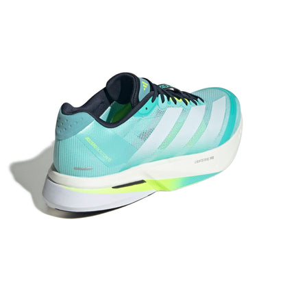 ADIDAS SHOE ADIZERO BOSTON 13 MN  AQUA/WHITE/LUCID LEMON(AW25)