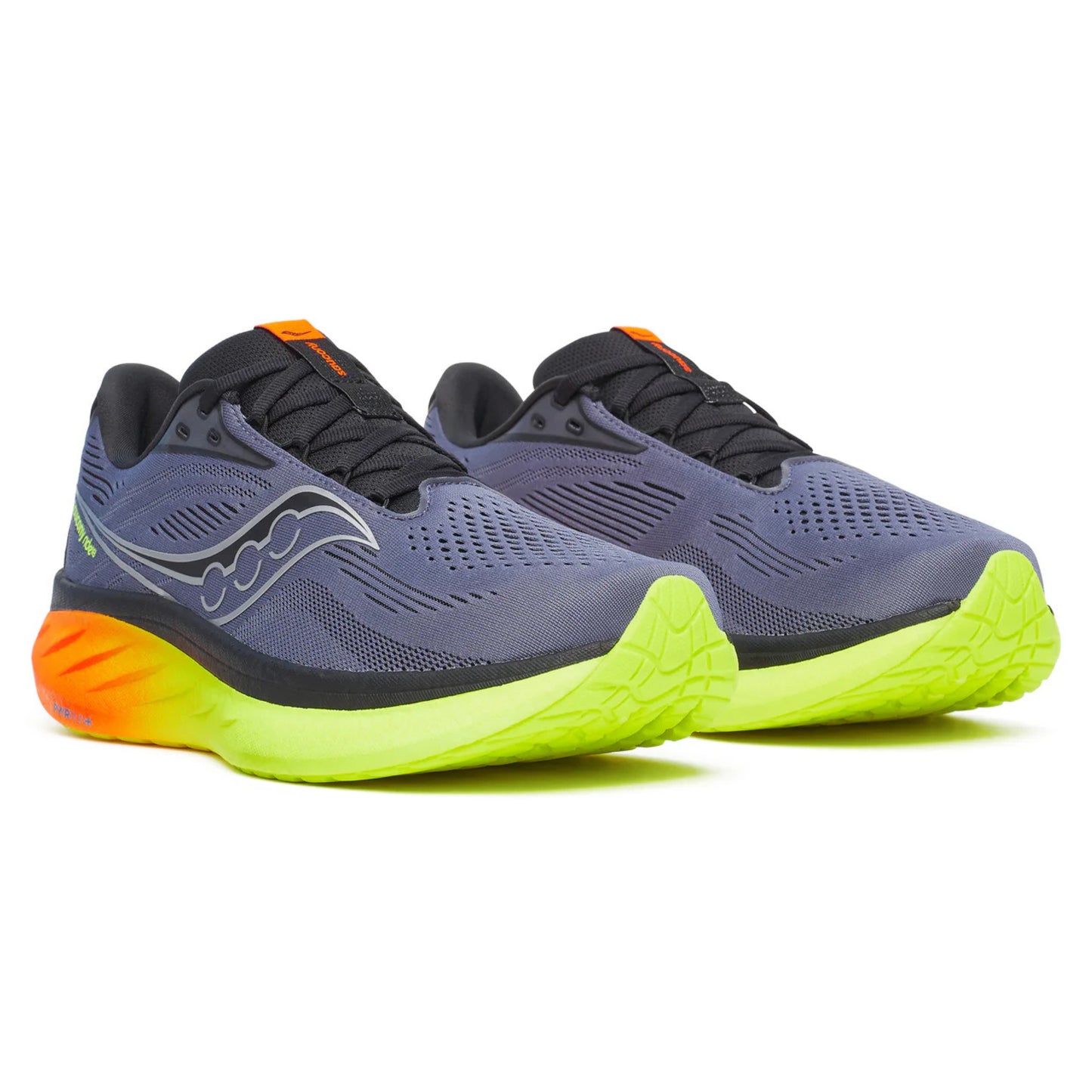 SAUCONY SHOE RIDE 18 MN SHADOW/VIZI/FONCE (AW25)