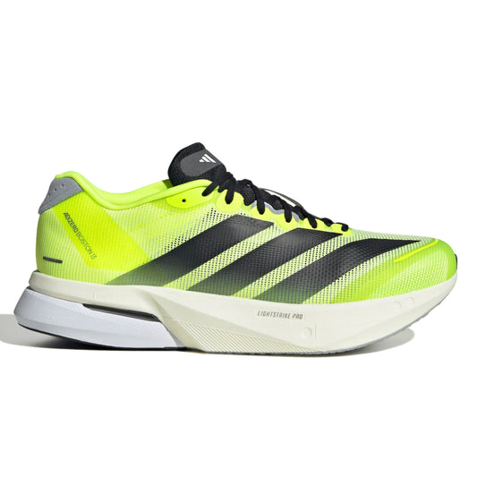 ADIDAS SHOE ADIZERO BOSTON 13 MN LUCID LEMON/BLACK/SILVER (AW25)