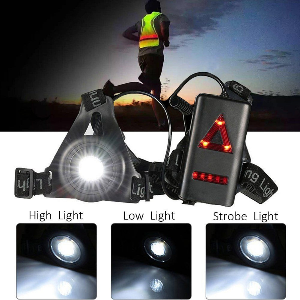 Running chest light informatiom