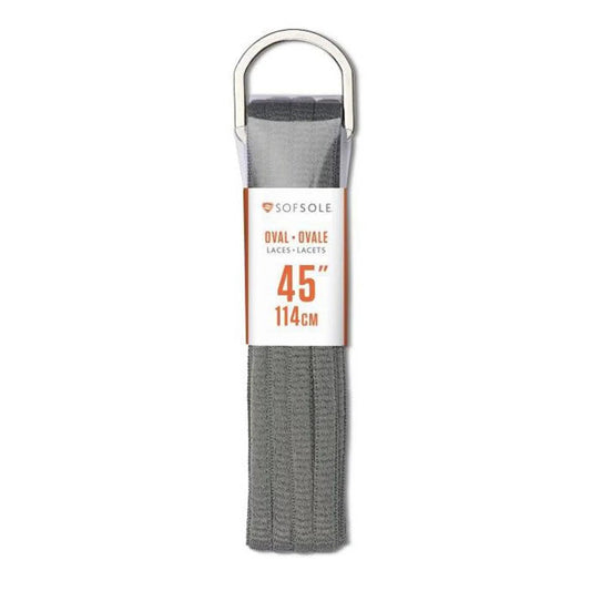 SOFSOLE SHOE LACE OVAL 115CM GREY