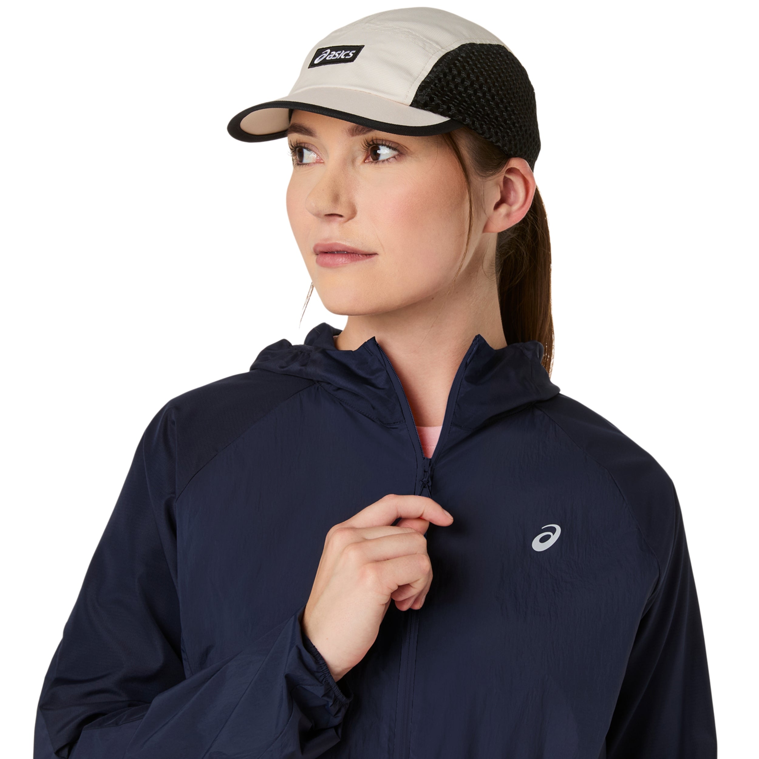 seiunsky724 ASICS JACKET ROAD PACKABLE WN MIDNIGHT (SS26) – Baseline Runners