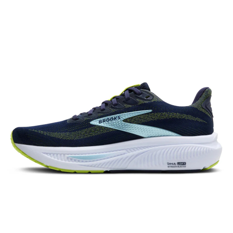 BROOKS SHOE GHOST 17 MN PEACOAT/LME/BLUE (AW25)